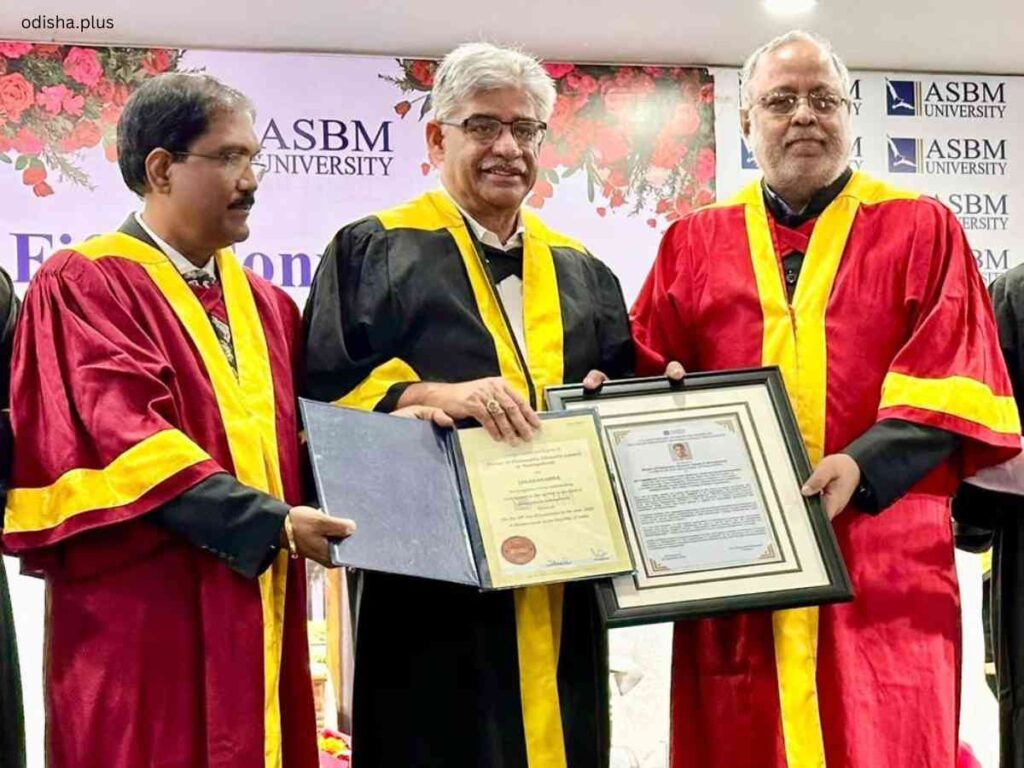 ASBM, ASBM College, ASBM University, Jagadananda, CYSD, Honorary Doctorate, Development Management, Odisha tribal empowerment, safe migration, urban resilience, disaster preparedness, Odisha development, Odisha news