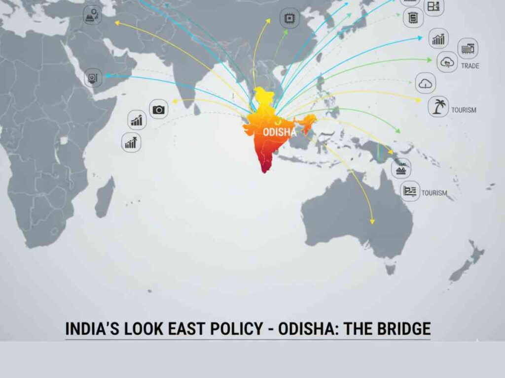 India Look East Policy, Act East Policy, Odisha trade, Odisha ASEAN relations, Paradip Port, Odisha tourism, Bali Yatra, India ASEAN trade, Odisha IT hubs, Odisha foreign investment, India Southeast Asia