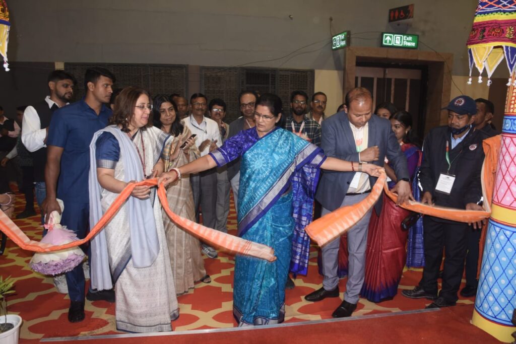 Odisha IITF 2025, Odisha Pavilion, Bharat Mandapam, India International Trade Fair, Odisha culture, Odisha crafts, Odisha tribal products, Koraput Coffee, OMFED, Odisha tourism, Odisha development, Odisha heritage, Ek Bharat Shresth Bharat, Odisha artisans, IITF New Delhi