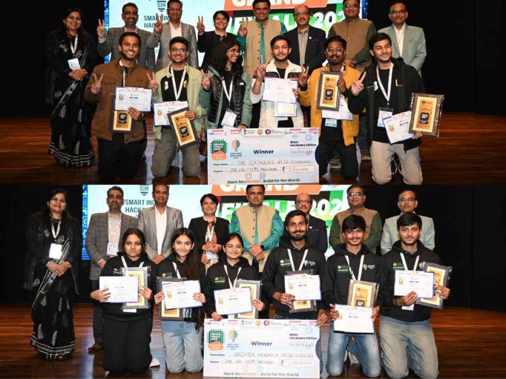 Manipal University Jaipur, Smart India Hackathon 2025, SIH 2025 Hardware Edition, MUJ innovation, AICTE hackathon, student innovation India, hardware hackathon, Infosys Jaipur, youth innovation