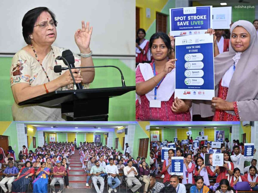 World Health Day 2026, stroke awareness campaign, IFI Foundation Odisha, Spot Stroke Save Lives, youth health awareness, stroke prevention India, Odisha health initiative, non communicable diseases, stroke awareness program, public health Odisha