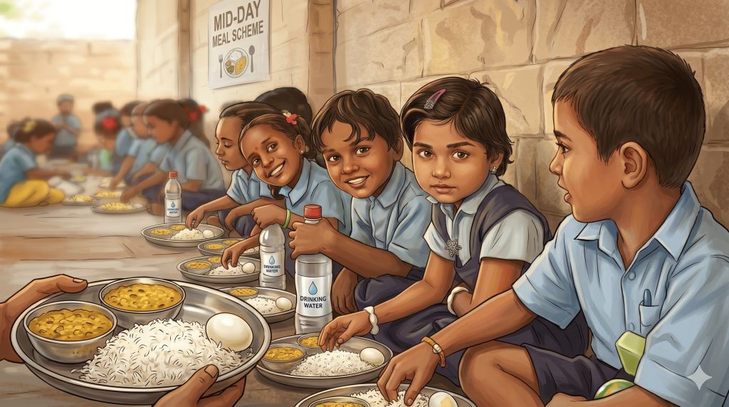 PM POSHAN, Midday Meal Scheme Odisha, Education Reform, Teacher Workload, School Nutrition, SHG Management, Student Retention, Academic Quality, NGO School Feeding, Public Policy Odisha