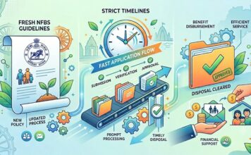 Odisha Issues Fresh NFBS Guidelines, Strict Timelines for Disposal of Applications NFBS-Scheme-implementaton_Odisha-Government