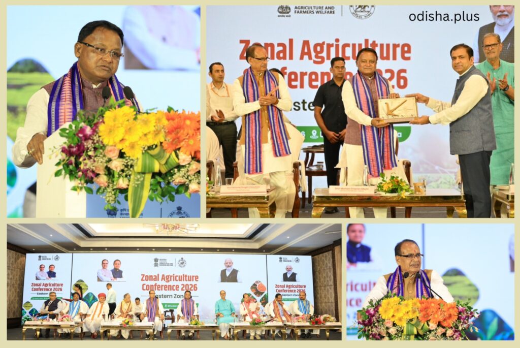 agricultural conference 2026, odisha agriculture roadmap, shivraj singh chouhan, mohan charan majhi, sustainable farming eastern india, samruddha krushak yojana, cm kisan odisha, koraput coffee, purvodaya mission