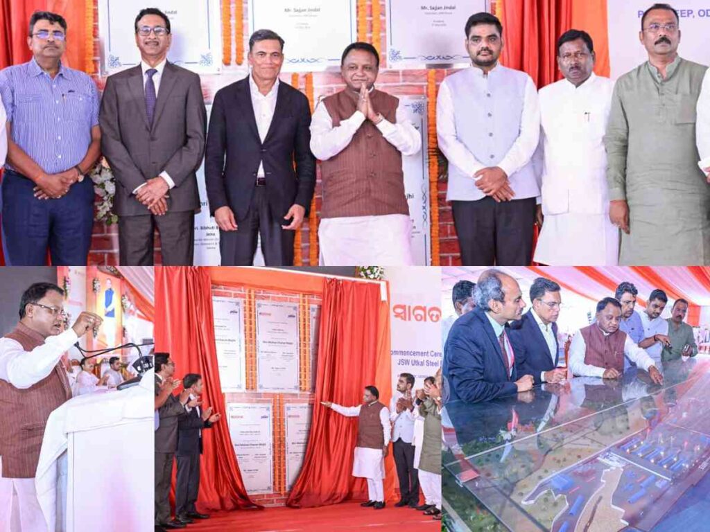 JSW Steel, Paradip steel plant, Odisha steel industry, JSW Odisha project, integrated steel plant, ₹65000 crore investment, Odisha industrial development, Sajjan Jindal, Paradip industrial project, steel manufacturing India, Mission Purvodaya, Odisha economy, eastern India industrial growth, JSW Steel Paradip, greenfield steel plant