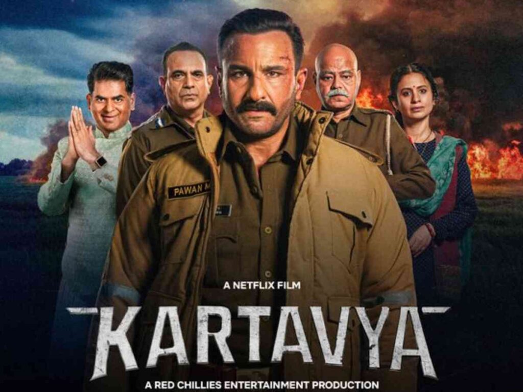 Kartavya review, Saif Ali Khan Kartavya, Kartavya Netflix review, Pulkit Kartavya film, crime thriller review, Hindi crime drama, Kartavya movie analysis, Saif Ali Khan performance, Kartavya 2026, Netflix India films
