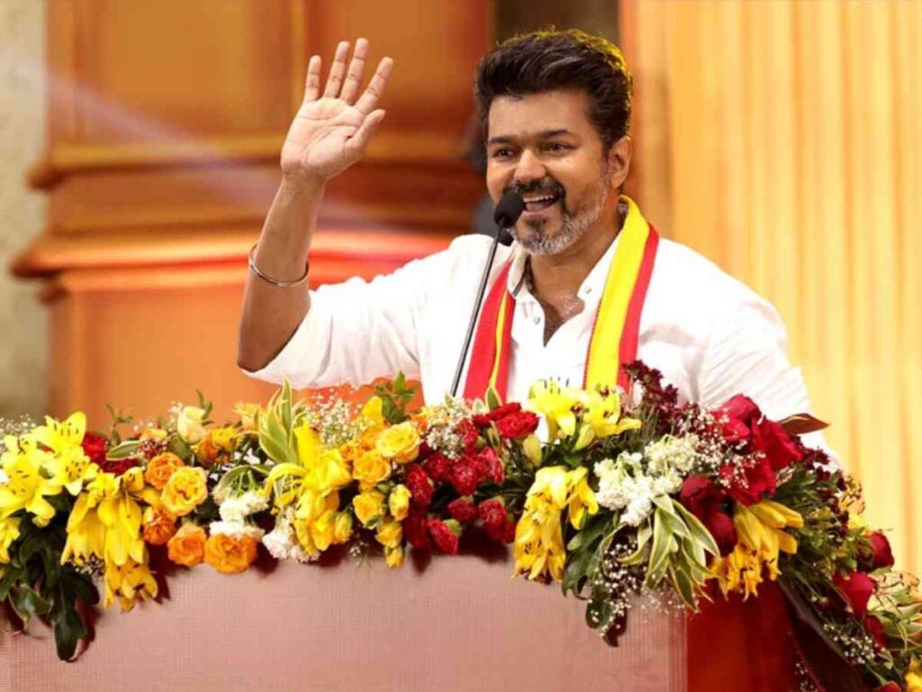 Tamil Nadu election 2026, TVK Vijay, Tamilaga Vettri Kazhagam, Vijay politics, Tamil Nadu politics shift, DMK vs AIADMK, hung assembly Tamil Nadu, new political narrative India, regional politics India, celebrity to politician India