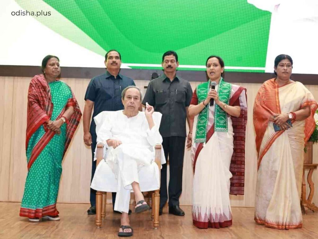 Sujata Karthikeyan, Sujata Rout Karthikeyan, Sujata Karthikeyan joins BJD, Naveen Patnaik, BJD, Odisha politics, Odisha news, former IAS officer, Mission Shakti Odisha, Biju Janata Dal, Odisha Assembly elections, Naveen Patnaik leadership, V K Karthikeyan, Sankha Bhawan, Odisha political news
