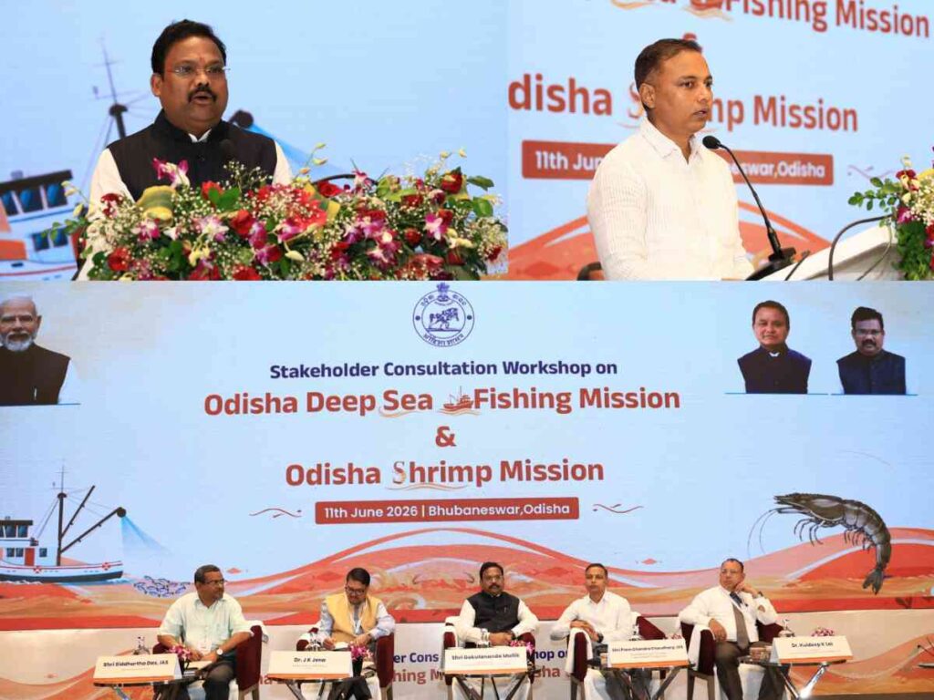 Odisha, Fisheries, Aquaculture, Odisha Deep Sea Fishing Mission, Odisha Shrimp Mission, Blue Economy, Marine Exports, Fish Production, Shrimp Farming, Bay of Bengal, Fisheries and Animal Resources Development Department, Gokulananda Mallick, Prem Chandra Chaudhary, Employment Generation, Odisha Development, Odisha fish production, Odisha fisheries, Odisha shrimp mission, deep sea fishing Odisha, Blue Economy India, marine exports Odisha, aquaculture development, fisheries employment, shrimp farming Odisha, Bay of Bengal fisheries