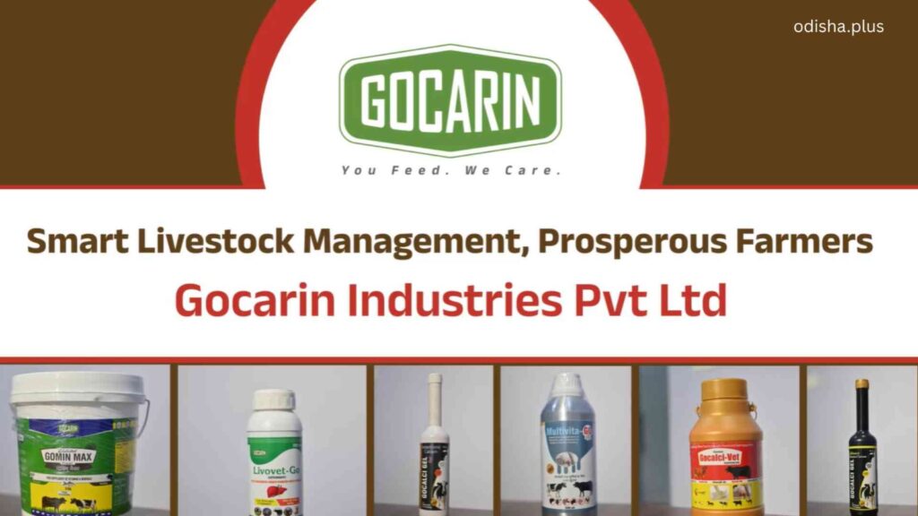 Gocarin Industries, Odisha AgriTech startup, dairy farming technology, scientific cattle nutrition, seaweed supplements, Startup Odisha, Dr. Ramanuj Panda, rural innovation, livestock health, sustainable agriculture.
