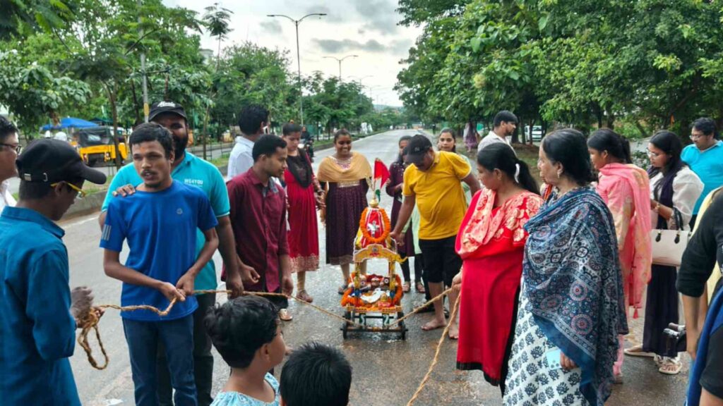 Inclusive Rath Yatra, Rath Yatra, Lord Jagannath, We4You, visually impaired children, disability inclusion, accessible Rath Yatra, Bhubaneswar, Jagannath culture, Odisha, inclusive celebration, disability rights, social inclusion, Bharatpur, Gundicha Temple