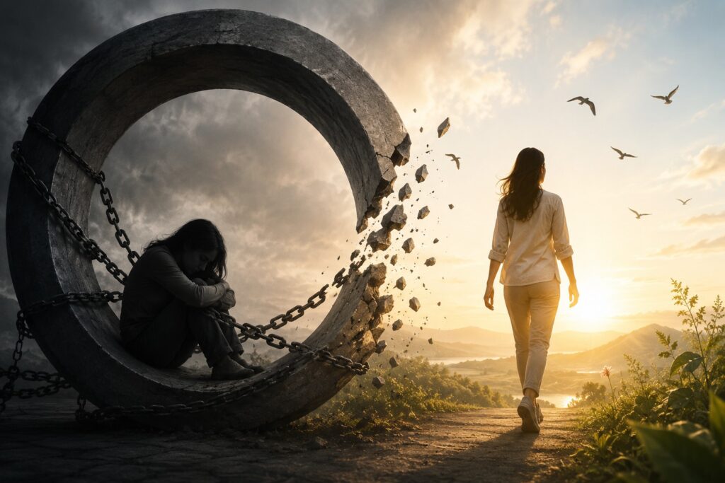 break the cycle of unhappiness, happiness practice guide, emotional control and acceptance, Monalisa Dash Dwibedy article, mental well-being habits, finding joy in daily life