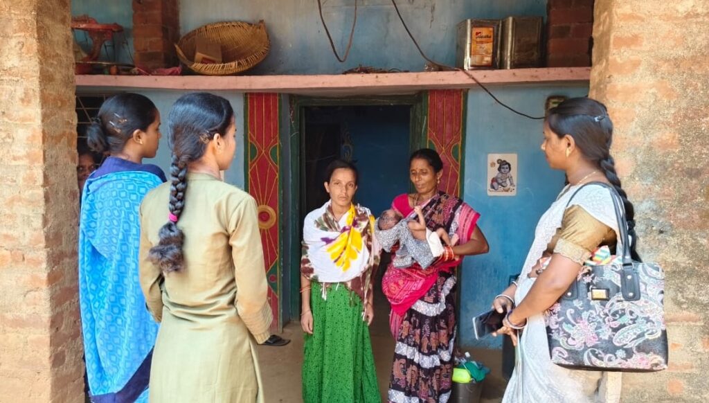 newborn care Odisha, exclusive breastfeeding Bargarh, frontline health workers ASHA ANM, low birth weight baby support, Palli Alok Pathagar CRY initiative, traditional beliefs breastfeeding