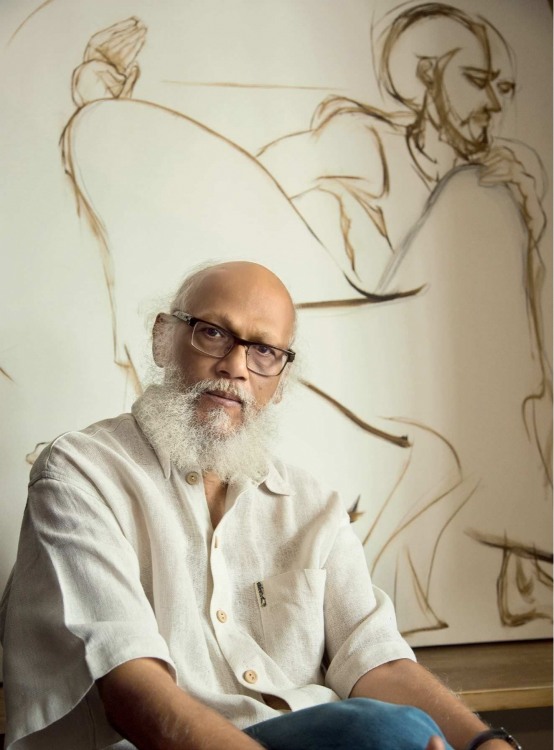 Jatin Das Indian artist, Padma Bhushan Jatin Das, Sir J. J. School of Art, contemporary Indian art, Jatin Das paintings, Odisha artists, Indian painter and sculptor, Sanjay Bhatt art article.