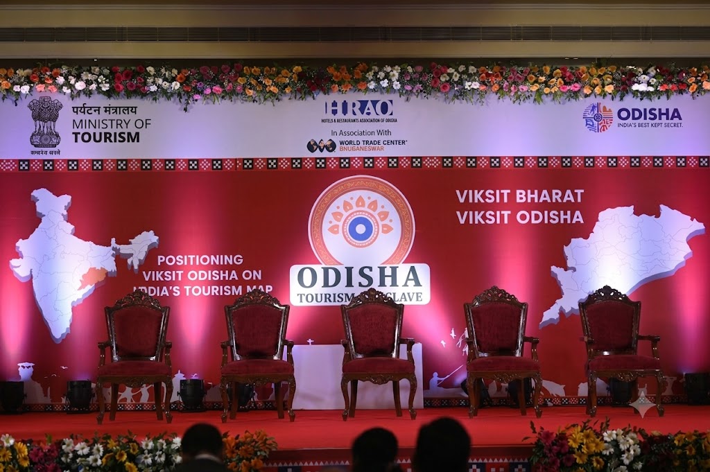 Odisha Tourism Conclave 2026, Hotel and Restaurant Association of Odisha, Pravati Parida tourism conclave, JK Mohanty HRAO chairman, tourism infrastructure and investment Odisha
