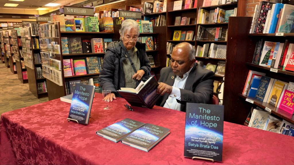 The Manifesto of Hope, Satya Brata Das book, climate resilience sustainability, Barlow Books release, citizen-led action future