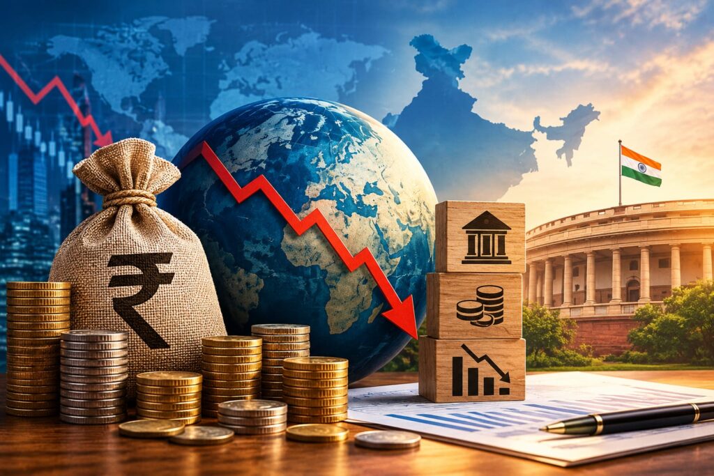the-myth-of-deficits-and-debt-global-dilemma-and-indias-path
Global debt crisis, IMF fiscal policy warnings, Stephanie Kelton deficit myth, India FRBM Act targets, debt to GDP ratio analysis