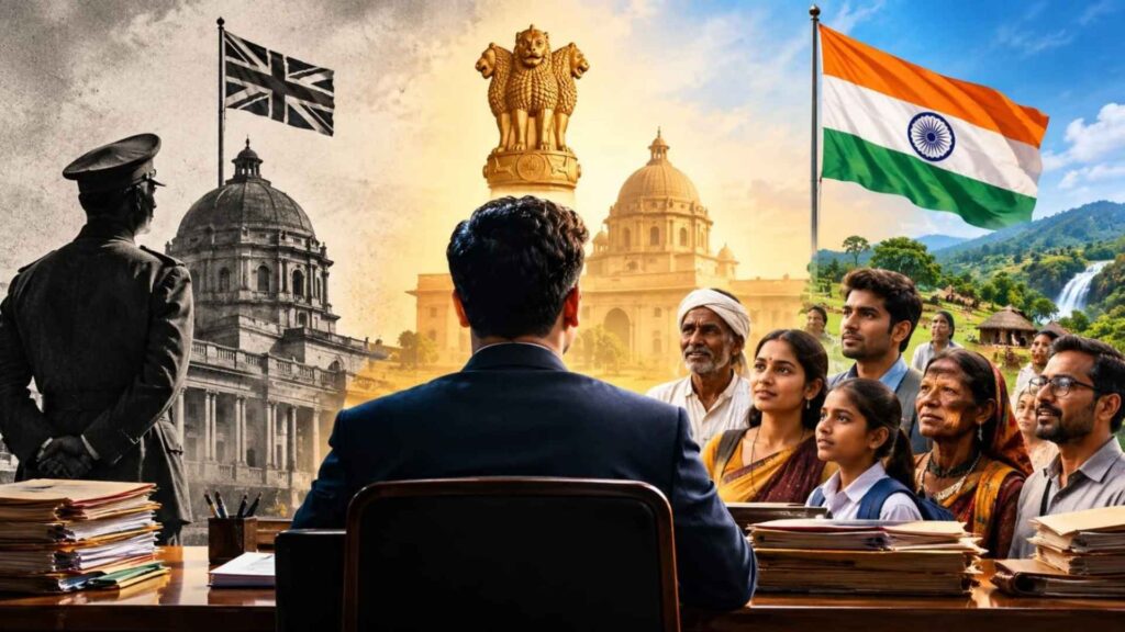 IAS reform in India, civil service reform, Indian Administrative Service, IAS, administrative reform in India, colonial administration, decolonisation of Indian administration, Indian bureaucracy, public administration, civil service training, IAS training, district collector, democratic governance, citizen-centric governance, constitutional governance, public servants, administrative culture, governance reform, India administrative system, civil service modernization